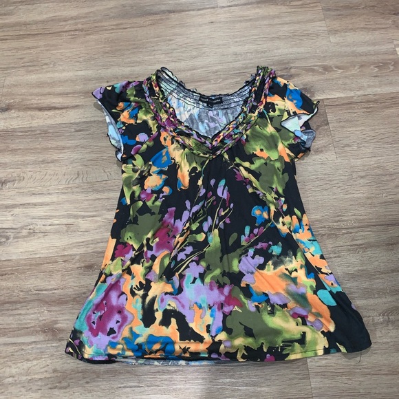 🙏Circles and  Cycles Top Size Large - Picture 1 of 6